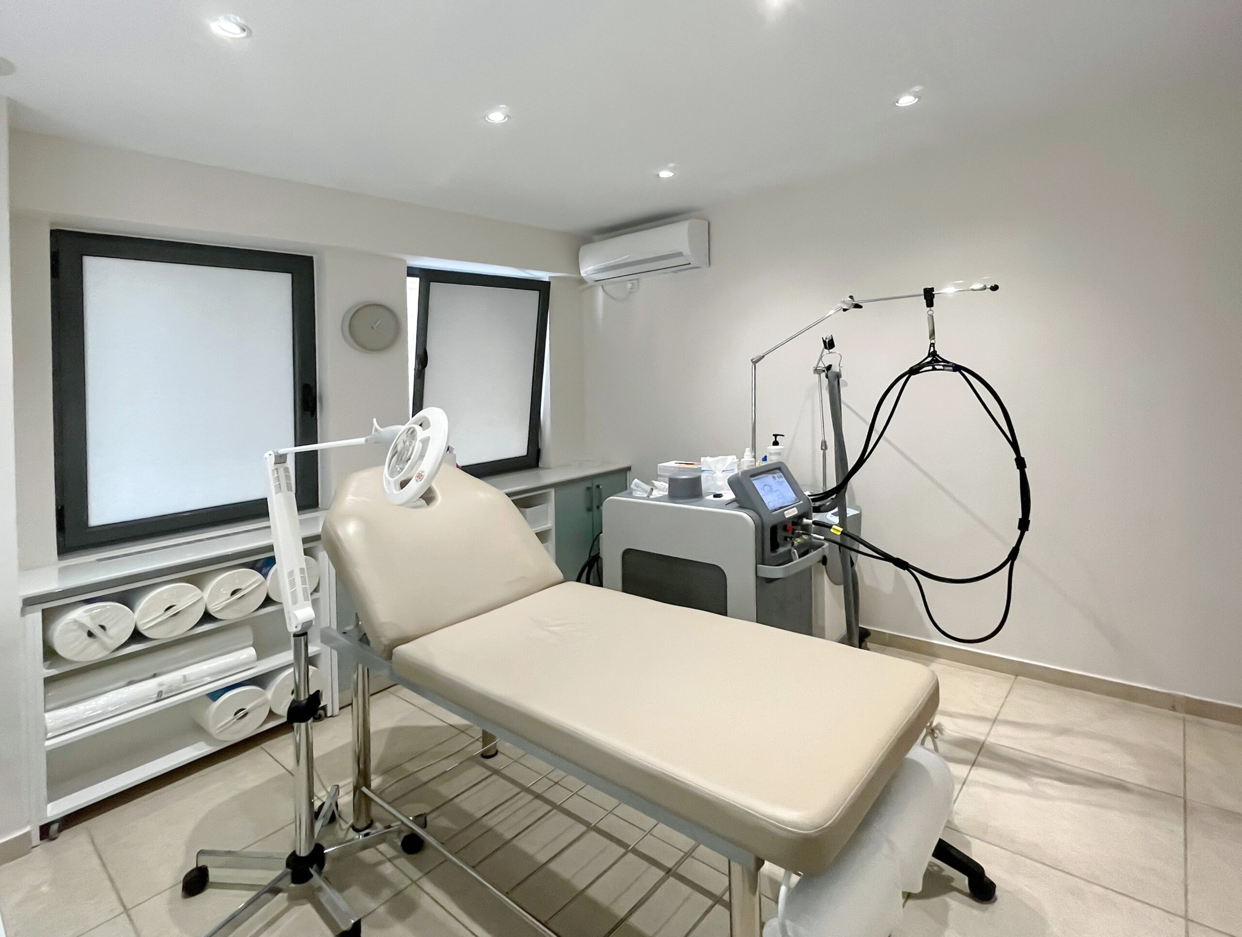 Χώρος υποδοχής της DermaScience Clinic